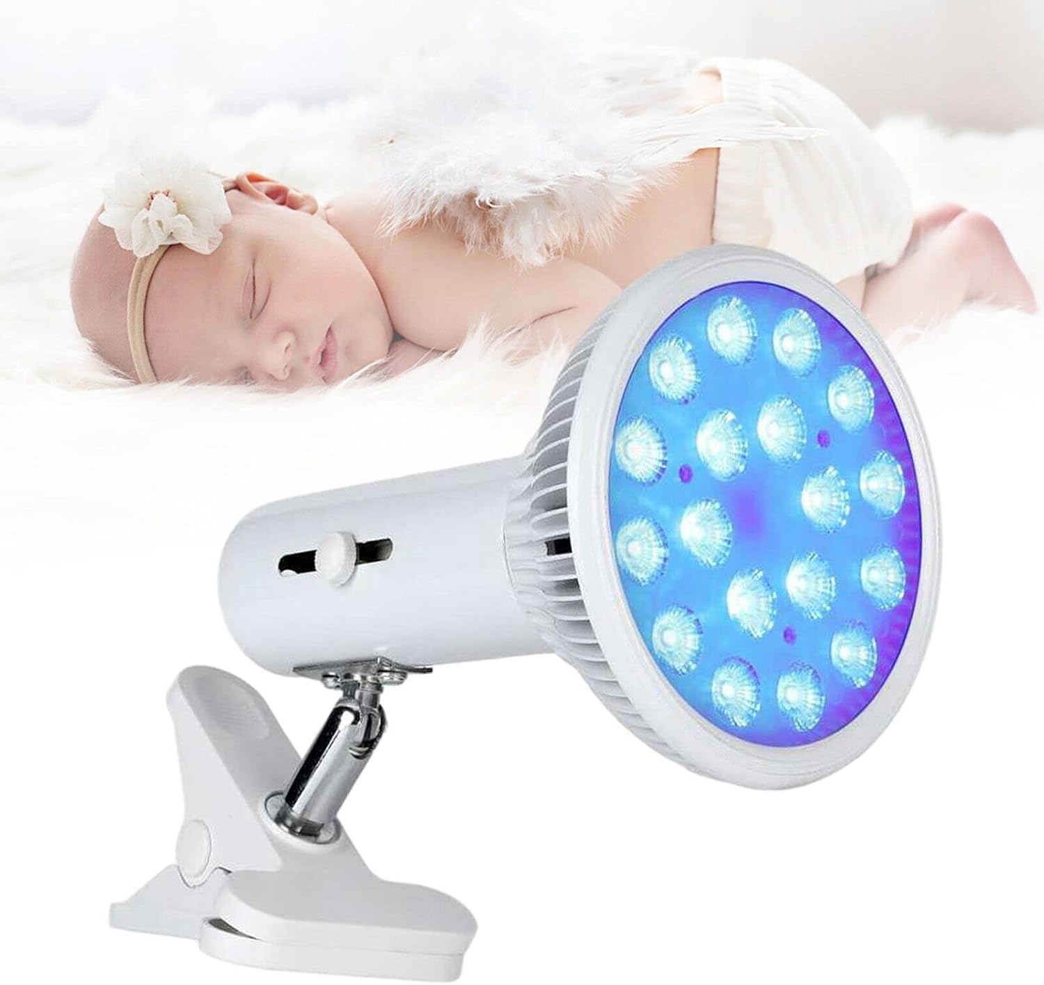 Portable Jaundice Light Therapy Lamp for Newborns